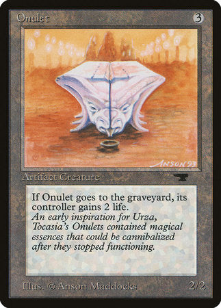 Onulet [Antiquities] | Jomio and Rueliete's Cards and Comics