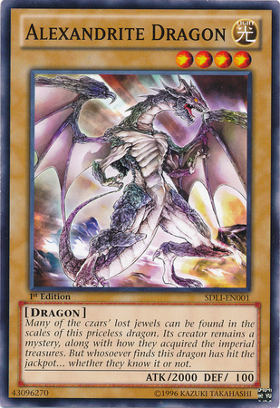 Alexandrite Dragon [SDLI-EN001] Common | Jomio and Rueliete's Cards and Comics