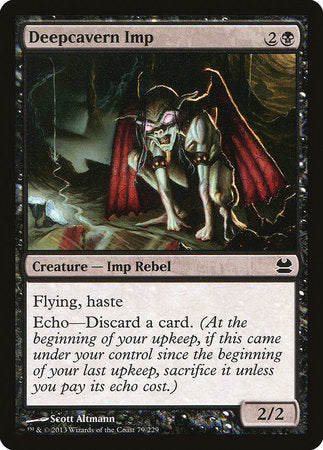 Deepcavern Imp [Modern Masters] | Jomio and Rueliete's Cards and Comics
