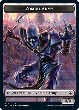 Zombie Army Double-Sided Token [Starter Commander Decks] | Jomio and Rueliete's Cards and Comics