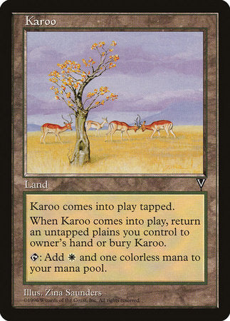 Karoo [Visions] | Jomio and Rueliete's Cards and Comics