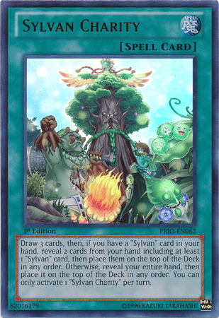 Sylvan Charity [PRIO-EN062] Ultra Rare | Jomio and Rueliete's Cards and Comics