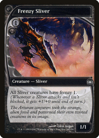 Frenzy Sliver [Future Sight] | Jomio and Rueliete's Cards and Comics