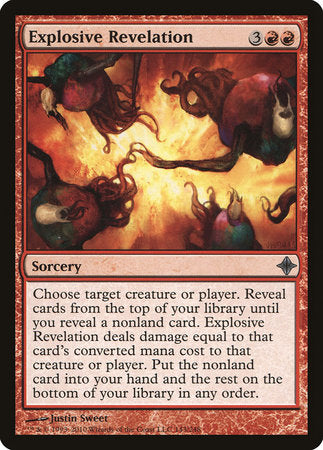 Explosive Revelation [Rise of the Eldrazi] | Jomio and Rueliete's Cards and Comics