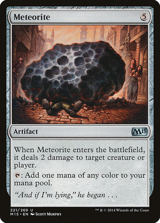 Meteorite [Magic 2015] | Jomio and Rueliete's Cards and Comics