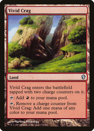 Vivid Crag [Commander 2013] | Jomio and Rueliete's Cards and Comics