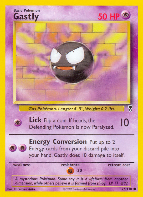 Gastly (76/110) [Legendary Collection] | Jomio and Rueliete's Cards and Comics