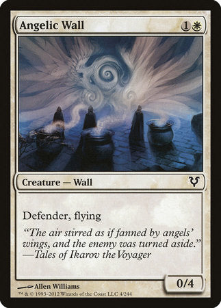 Angelic Wall [Avacyn Restored] | Jomio and Rueliete's Cards and Comics