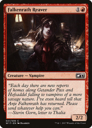 Falkenrath Reaver [Welcome Deck 2017] | Jomio and Rueliete's Cards and Comics