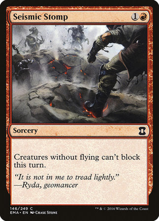 Seismic Stomp [Eternal Masters] | Jomio and Rueliete's Cards and Comics