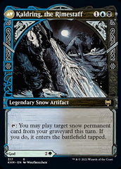 Jorn, God of Winter // Kaldring, the Rimestaff (Showcase) [Kaldheim] | Jomio and Rueliete's Cards and Comics