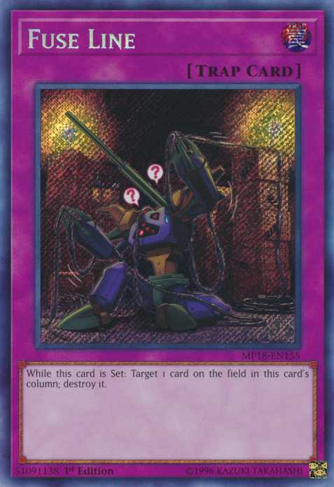 Fuse Line [MP18-EN155] Secret Rare | Jomio and Rueliete's Cards and Comics