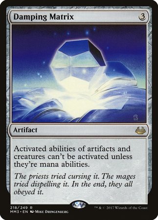 Damping Matrix [Modern Masters 2017] | Jomio and Rueliete's Cards and Comics