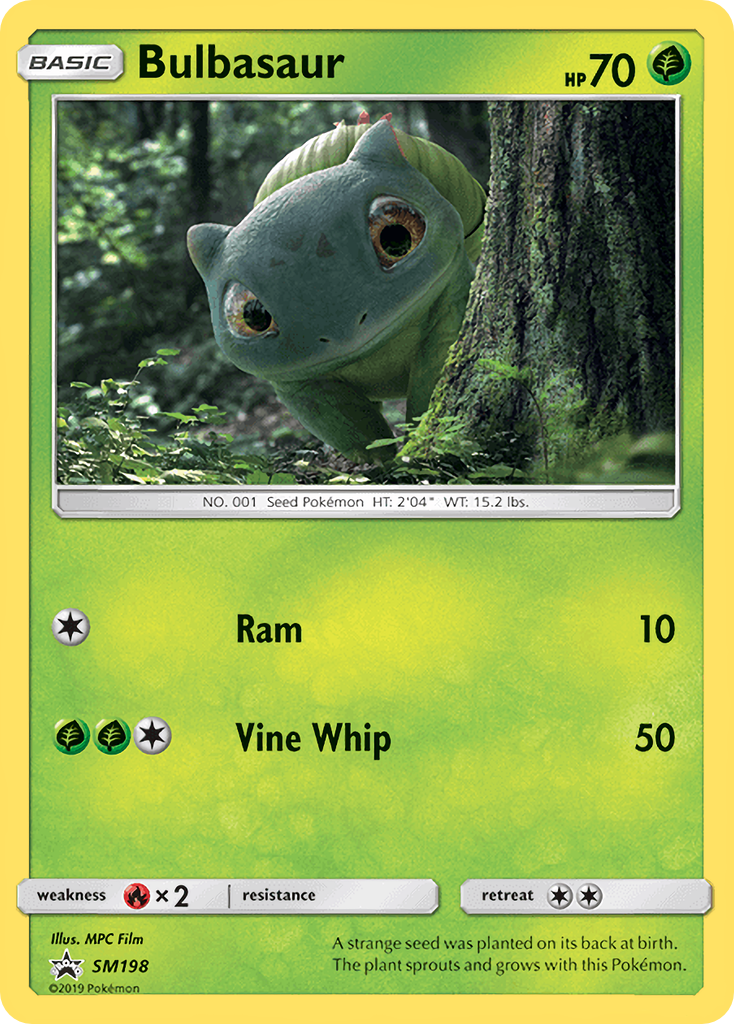 Bulbasaur (SM198) [Sun & Moon: Black Star Promos] | Jomio and Rueliete's Cards and Comics