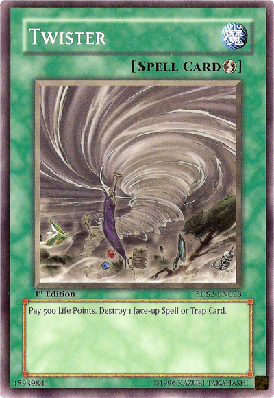 Twister [5DS2-EN028] Common | Jomio and Rueliete's Cards and Comics