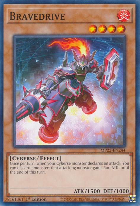 Bravedrive [MP22-EN244] Common | Jomio and Rueliete's Cards and Comics