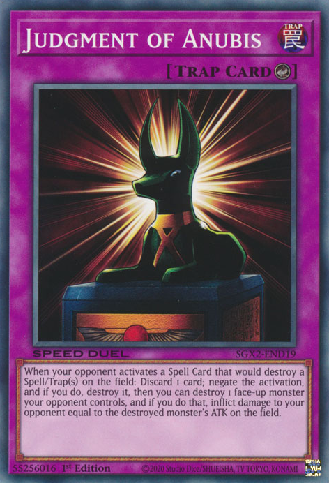Judgment of Anubis [SGX2-END19] Common | Jomio and Rueliete's Cards and Comics