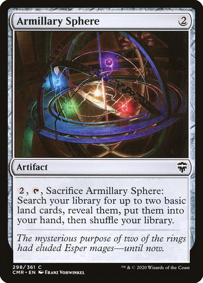 Armillary Sphere [Commander Legends] | Jomio and Rueliete's Cards and Comics