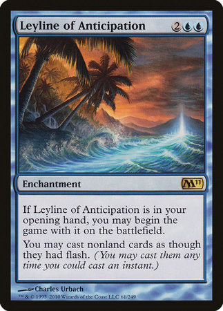 Leyline of Anticipation [Magic 2011] | Jomio and Rueliete's Cards and Comics