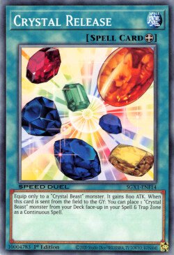 Crystal Release [SGX1-ENF14] Common | Jomio and Rueliete's Cards and Comics