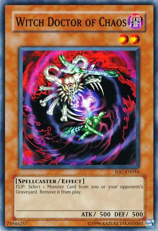 Witch Doctor of Chaos [IOC-EN016] Common | Jomio and Rueliete's Cards and Comics