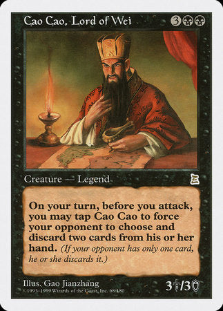 Cao Cao, Lord of Wei [Portal Three Kingdoms] | Jomio and Rueliete's Cards and Comics