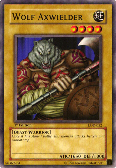 Wolf Axwielder [LOD-052] Common | Jomio and Rueliete's Cards and Comics