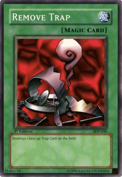 Remove Trap [SDY-048] Common | Jomio and Rueliete's Cards and Comics