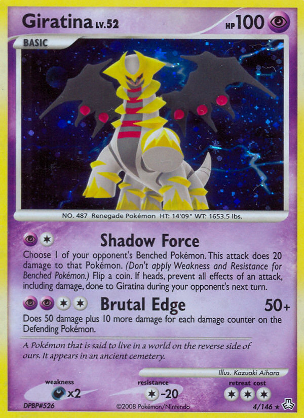 Giratina (4/146) [Diamond & Pearl: Legends Awakened] | Jomio and Rueliete's Cards and Comics