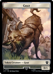 Bird // Goat Token [The Lord of the Rings: Tales of Middle-Earth Commander Tokens] | Jomio and Rueliete's Cards and Comics