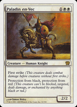 Paladin en-Vec [Ninth Edition] | Jomio and Rueliete's Cards and Comics