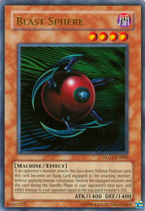 Blast Sphere [DLG1-EN092] Ultra Rare | Jomio and Rueliete's Cards and Comics