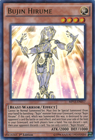 Bujin Hirume [MP15-EN017] Ultra Rare | Jomio and Rueliete's Cards and Comics