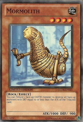 Mormolith [GLD4-EN021] Common | Jomio and Rueliete's Cards and Comics