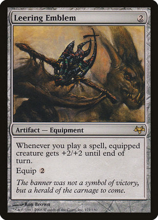 Leering Emblem [Eventide] | Jomio and Rueliete's Cards and Comics