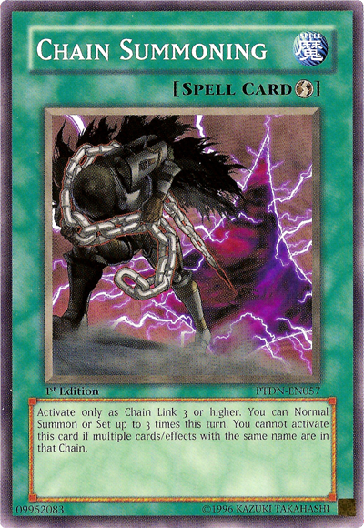 Chain Summoning [PTDN-EN057] Common | Jomio and Rueliete's Cards and Comics