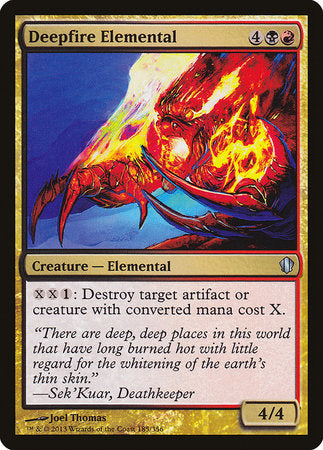 Deepfire Elemental [Commander 2013] | Jomio and Rueliete's Cards and Comics
