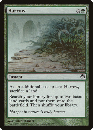 Harrow [Duel Decks: Phyrexia vs. the Coalition] | Jomio and Rueliete's Cards and Comics