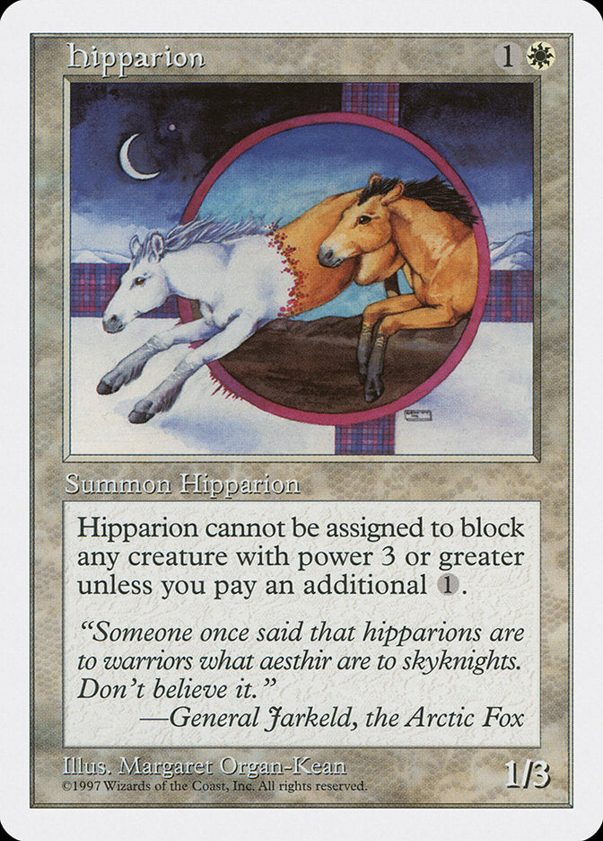 Hipparion [Fifth Edition] | Jomio and Rueliete's Cards and Comics