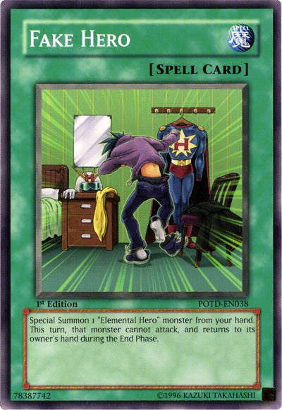 Fake Hero [POTD-EN038] Common | Jomio and Rueliete's Cards and Comics