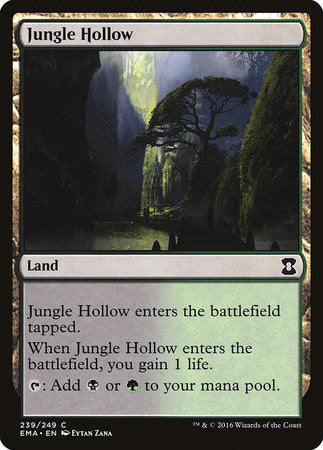 Jungle Hollow [Eternal Masters] | Jomio and Rueliete's Cards and Comics