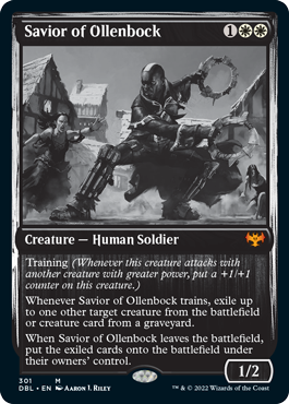 Savior of Ollenbock [Innistrad: Double Feature] | Jomio and Rueliete's Cards and Comics