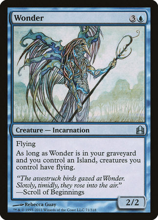 Wonder [Commander 2011] | Jomio and Rueliete's Cards and Comics