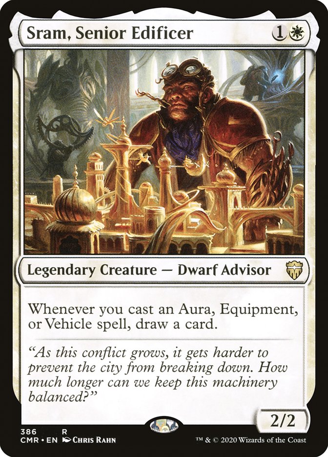 Sram, Senior Edificer [Commander Legends] | Jomio and Rueliete's Cards and Comics