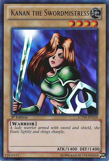 Kanan the Swordmistress [LCYW-EN228] Ultra Rare | Jomio and Rueliete's Cards and Comics