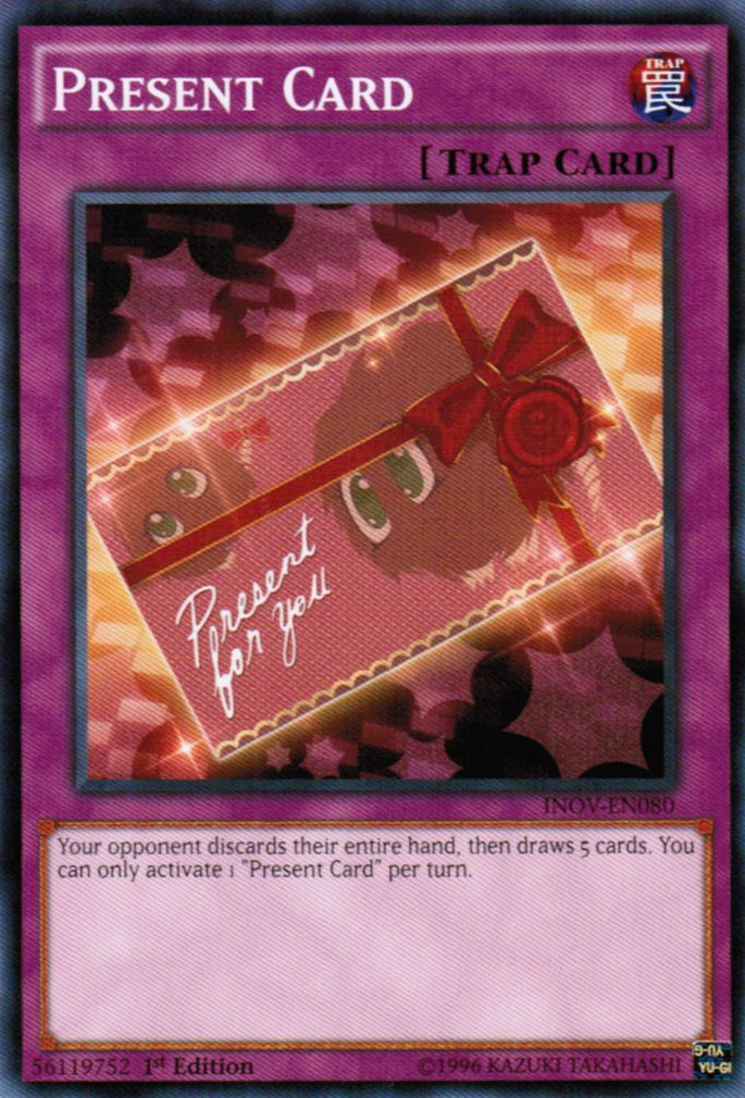 Present Card [INOV-EN080] Common | Jomio and Rueliete's Cards and Comics
