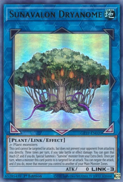 Sunavalon Dryanome [GFTP-EN020] Ultra rare | Jomio and Rueliete's Cards and Comics