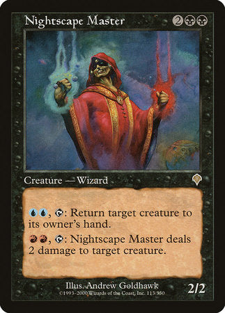 Nightscape Master [Invasion] | Jomio and Rueliete's Cards and Comics