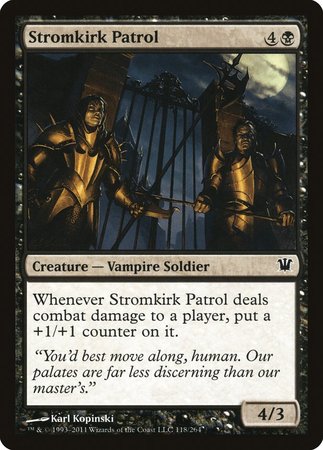 Stromkirk Patrol [Innistrad] | Jomio and Rueliete's Cards and Comics