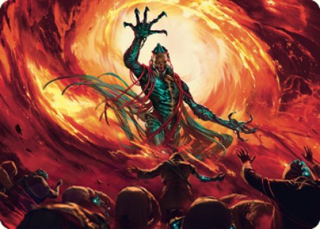 Gix, Yawgmoth Praetor Art Card [The Brothers' War Art Series] | Jomio and Rueliete's Cards and Comics